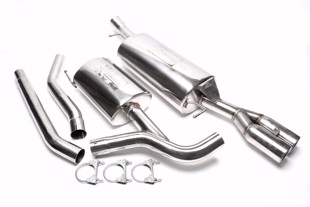 TA-Technix Catback system i rustfrit stål Audi A6 C5 4B