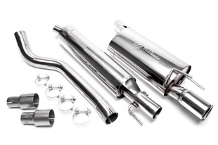 TA-Technix Catback system i rustfrit stål Opel Corsa B