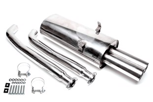 TA-Technix Catback system i rustfrit stål BMW 3-Serie F36