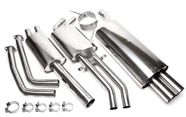 TA-Technix Catback system i rustfrit stål BMW 3-Serie E46