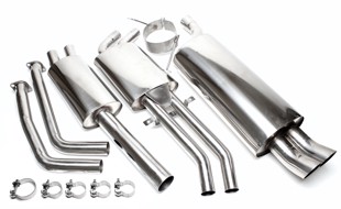 TA-Technix Catback system i rustfrit stål BMW 3-Serie E46