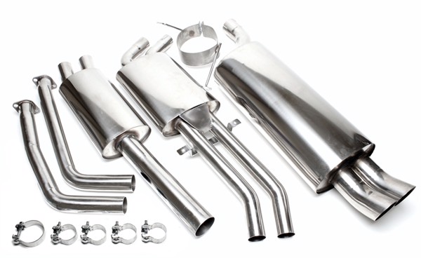 TA-Technix Catback system i rustfrit stål BMW 3-Serie E46