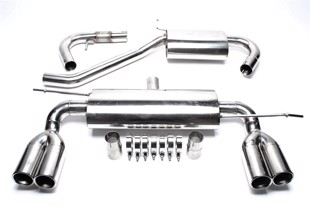 TA-Technix Duplex Catback system i rustfritt stål VW Golf 5 Plus