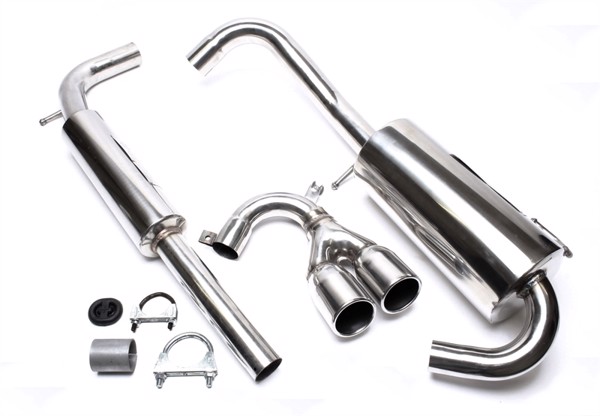 TA-Technix Catback system i rustfrit stål VW Lupo