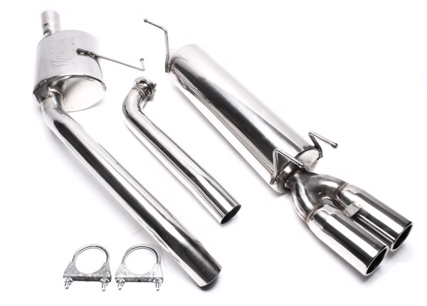 TA-Technix Catback system i rustfrit stål Opel Omega B