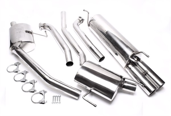 TA-Technix Catback system i rustfrit stål Opel Omega B