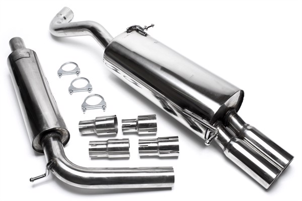 TA-Technix Catback-System I Rustfritt Stål VW Polo 9N