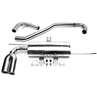 TA-Technix Duplex Catback system i rustfritt stål Audi A3 8P
