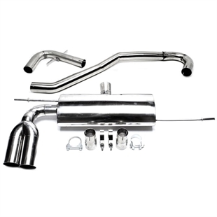 TA-Technix Duplex Catback system i rustfritt stål Audi A3 8P