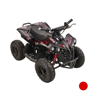 Mini EL ATV Turbo S Brushless 1200W - Rød