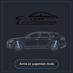 CETE Aktiv fjæringskontroll Audi E-Tron