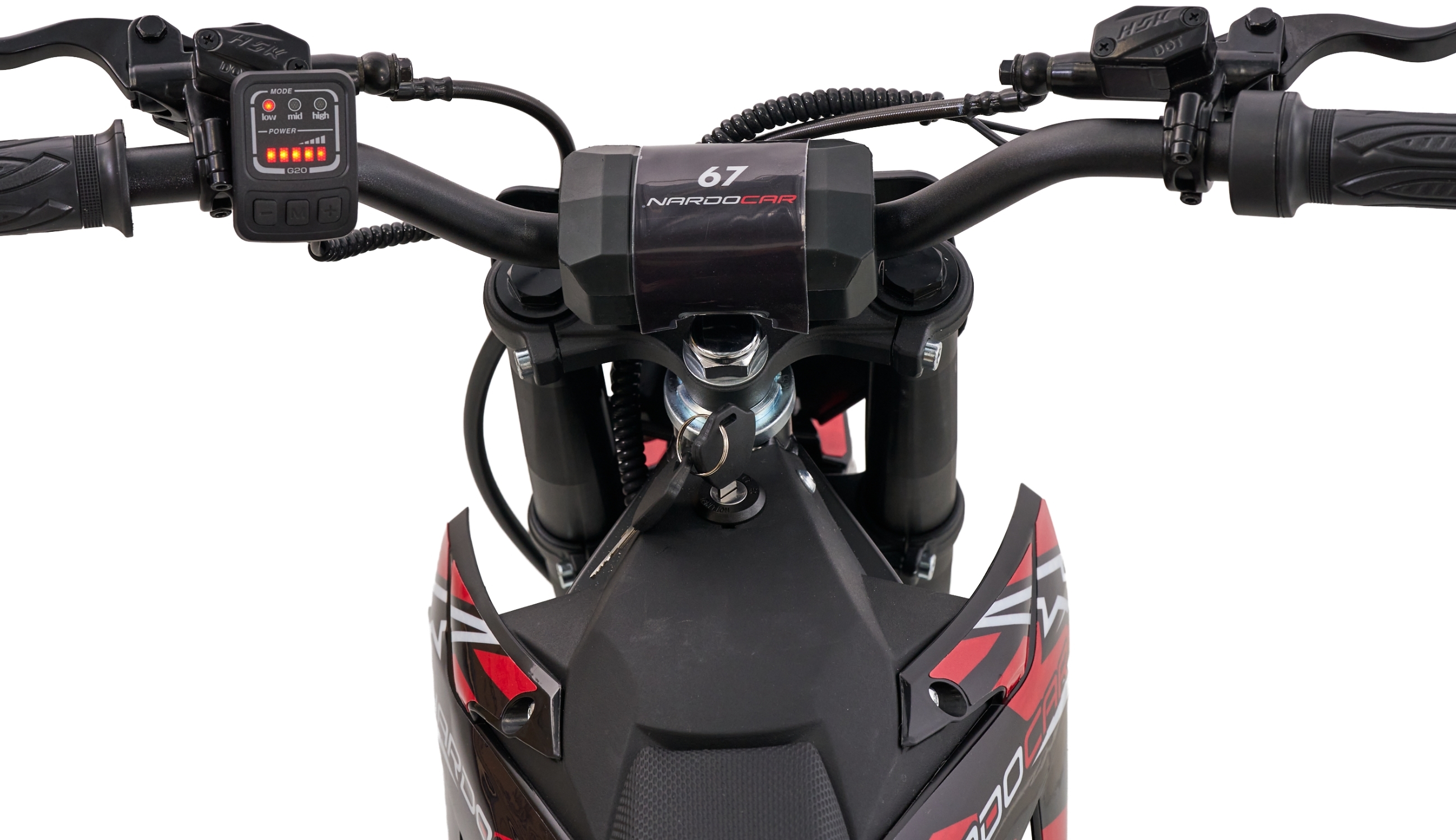 Mini EL Crosser i terreng