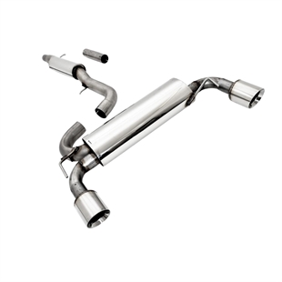 Friedrich Motorsport 3 tommer (76 mm) Dobbelt System VW Golf IV