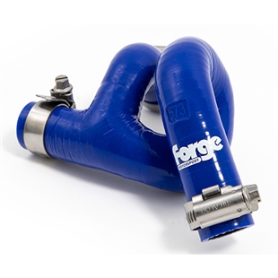 Forge Motorsport Silicone Cam Cover Breather Hose for Audi and Seat With Hose Clamp Kit - Blue Hoses