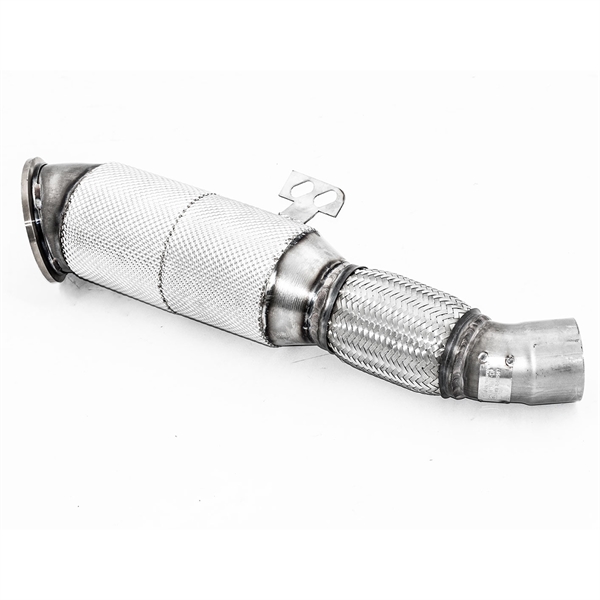 Friedrich Motorsport 90 mm Downpipe med 200-Cellers Sportskatalysator I Rustfritt Stål