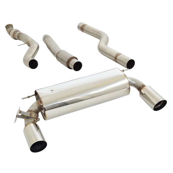 Friedrich Motorsport 90 mm Duplex-System I Rustfritt Stål Til BMW 3-serie F31