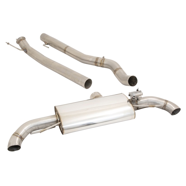 Friedrich Motorsport 90 mm Duplex Eksosanlegg Mercedes W177 A-Klasse