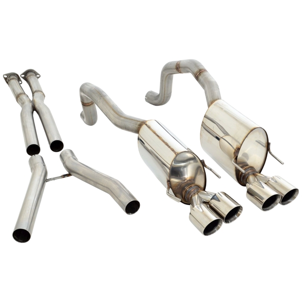 Friedrich Motorsport 70 mm Duplex Eksossystem Chevrolet Corvette C6