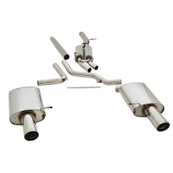 Friedrich Motorsport 70 mm Duplex Eksosanlegg Audi A4 B7 (8EC/8ED/8H) Forhjulsdrift