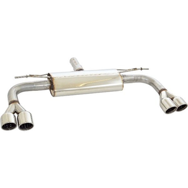 Friedrich Motorsport Duplex Sports Bakre Lyddemper Audi A3 8V Sportback Forhjulsdrift