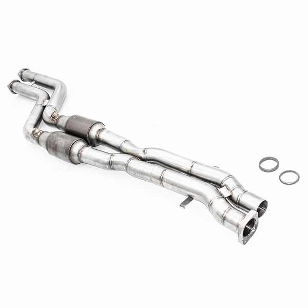 Friedrich Motorsport 2x63,5mm 200 Celler HJS Sportskatalysator BMW 3 Serie E36 M3