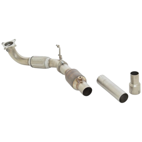 Friedrich Motorsport 76 mm Downpipe 200-Cellers Sportskatalysator VW Golf VI R Med Firehjulstrekk