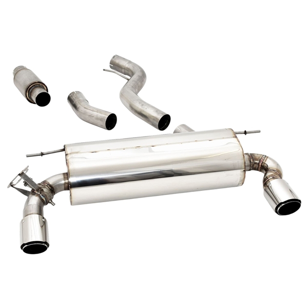 Friedrich Motorsport 76mm Duplex System i Rustfritt Stål BMW 4 Serie F32 / F33 / F36