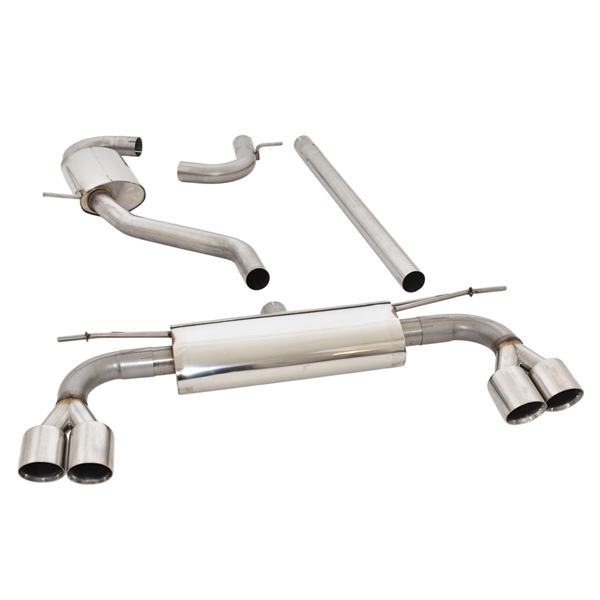 Friedrich Motorsport Group A Duplex Eksosanlegg VW Golf VII