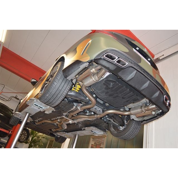 Friedrich Motorsport 2x76mm Duplex-system for Mercedes S/W205 C63 / C63 S AMG