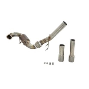 Friedrich Motorsport 63,5mm Downpipe med Sports Katalysator, Rustfritt Stål Skoda Octavia 5E
