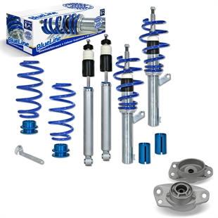 JOM Blueline Coilovers Med Domcap Sett Audi A3 (8P)