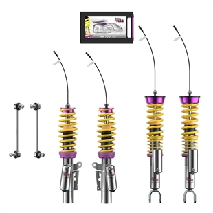 KW DDC - Plug & Play Coilovers Inox Porsche 911 (997)