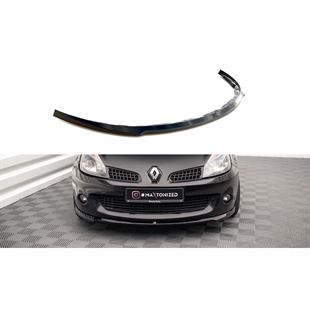 Maxton Front Splitter Renault Clio Iii RS - Gloss Black