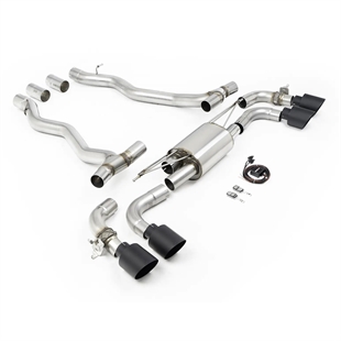 Milltek (NAS/ROW Spec) - Axle Back med Cerakote Svarte Enderør BMW 5 Serie M5 G90/G99