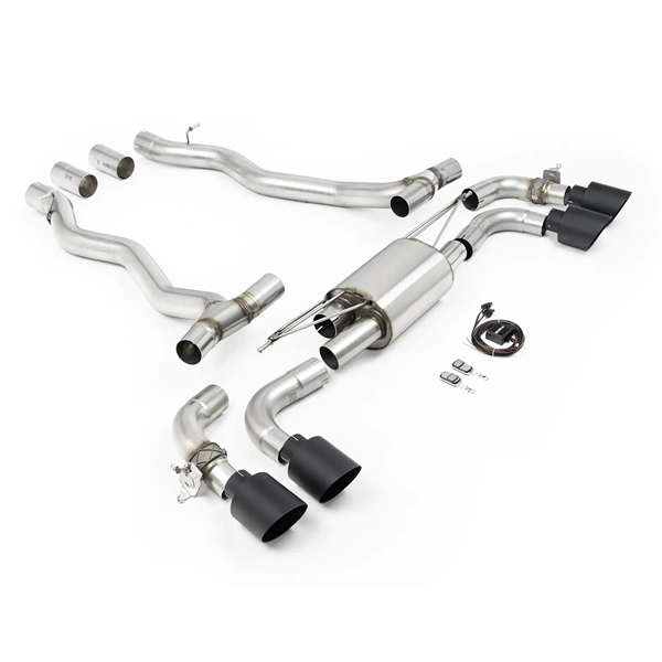 Milltek (NAS/ROW Spec) - Axle Back med Cerakote Svarte Enderør BMW 5 Serie M5 G90/G99