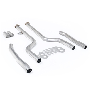 Milltek Ikke-resonert Sekundær Katalysator Bypass - Passer kun til OE Downpipes & OE Bakre Eksosanlegg BMW 3 Serie G80/G81 M3 & M3