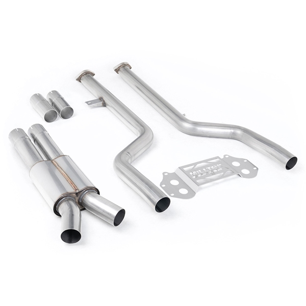 Milltek Resonert Sekundær Katalysator Bypass - Passer kun til OE Downpipes & Milltek Sport Bakre Eksosanlegg BMW 3 Serie G80/G81 M3 & M3