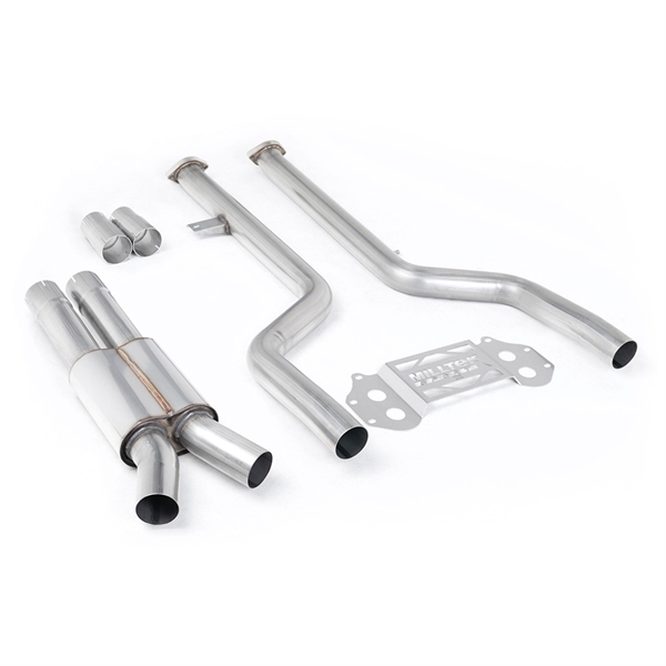 Milltek Resonert Sekundær Katalysator Bypass - Passer kun til OE Downpipes & Milltek Sport Bakre Eksosanlegg BMW 3 Serie G80/G81 M3 & M3