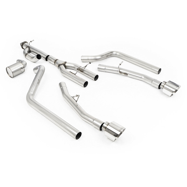 Milltek Cat Back med 5.5\' Polerte Enderør Dodge Ram 1500 Rebel (Hurricane Motor)