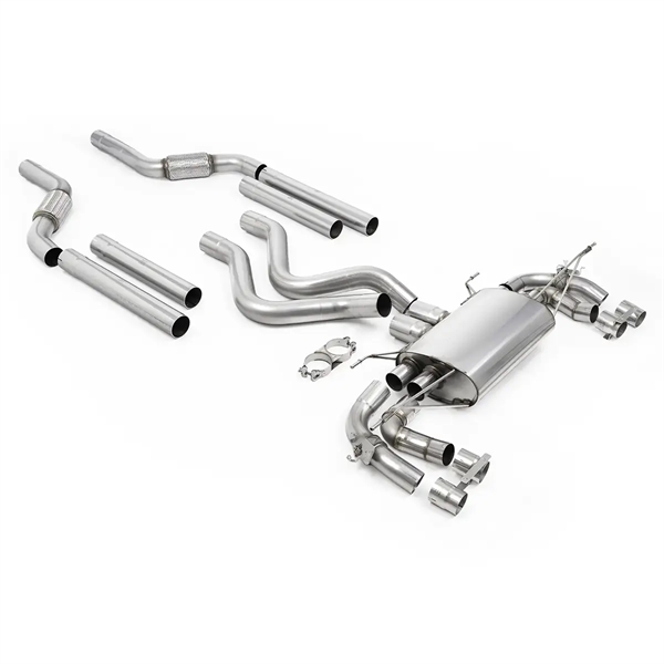 Milltek Partikkelfilter-Bak med OE Svarte Endestykker Land Rover Defender OCTA 4.4 V8
