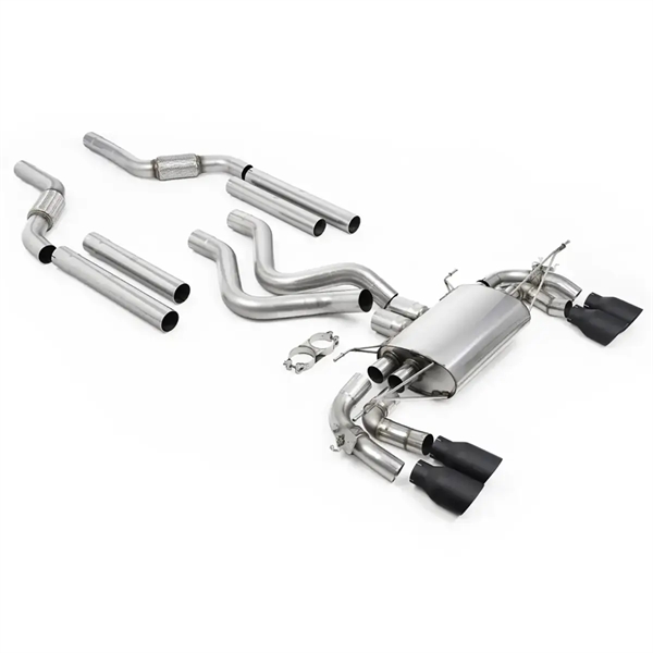 Milltek Partikkelfilter-Bak med Cerakote Svarte Enderør Land Rover Defender OCTA 4.4 V8