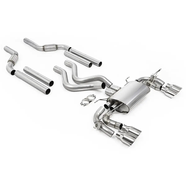 Milltek Partikkelfilter-Bak med Polerte Enderør Land Rover Defender OCTA 4.4 V8