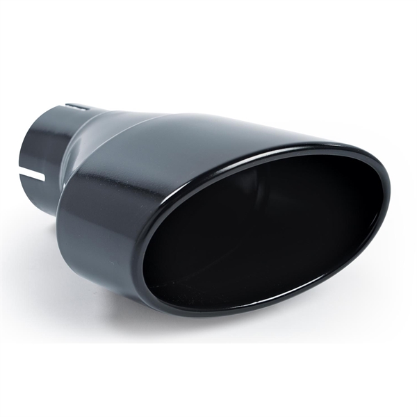 Milltek Cerakote Svart Jet (Oval) 170 x 107 Eksosstuss, Venstre - MSTIP242