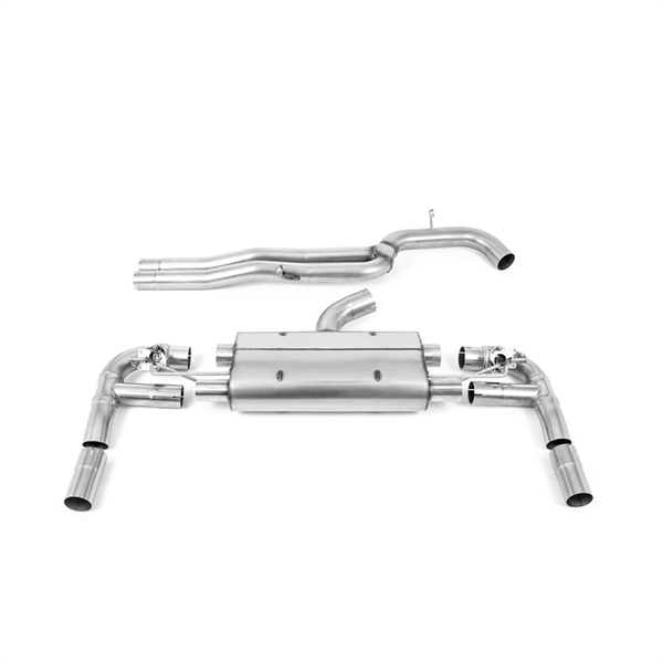 Milltek Cat-back Audi RS3 Saloon / Sedan 400PS (8V MQB) - Non-OPF/GPF Models