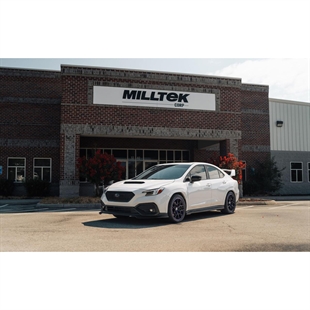 Milltek Resonert Cat-Back med Børstede Titanium Endestusser Subaru Impreza WRX VB 2.4T Boxer (Kun USDM)