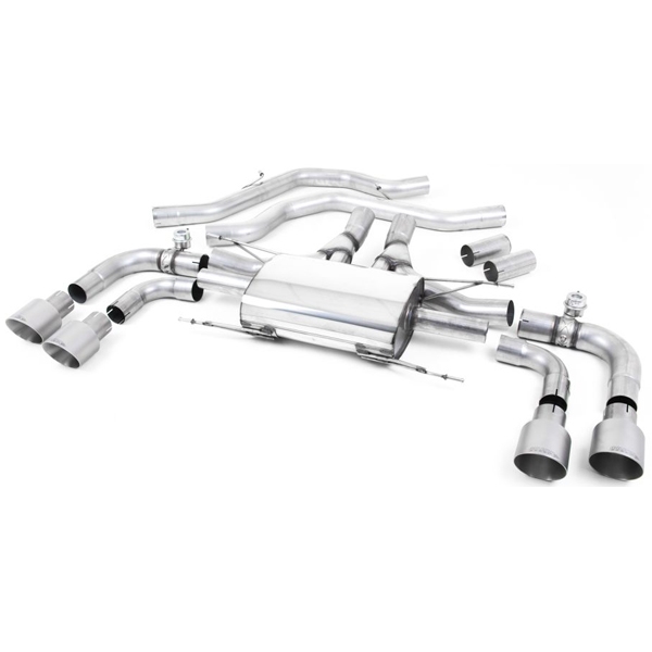 Milltek Cat-back Alfa Romeo Giulia Quadrifoglio 2.9 V6 Bi-Turbo (Non OPF/GPF Models)
