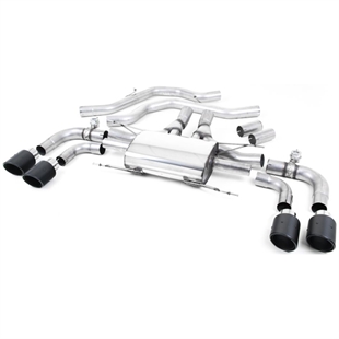 Milltek Cat-back Alfa Romeo Giulia Quadrifoglio 2.9 V6 Bi-Turbo (Non OPF/GPF Models)