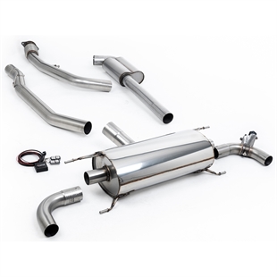 Milltek Cat-back Valved & Resonated Exhaust System - Alfa Romeo Giulia 2.0T Veloce
