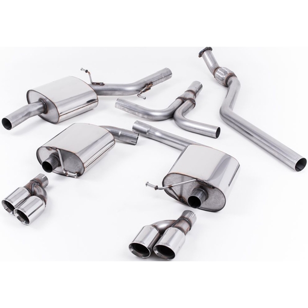 Milltek Cat-back Audi A5 Cabriolet 2.0 TFSI 2WD and quattro (manual only)