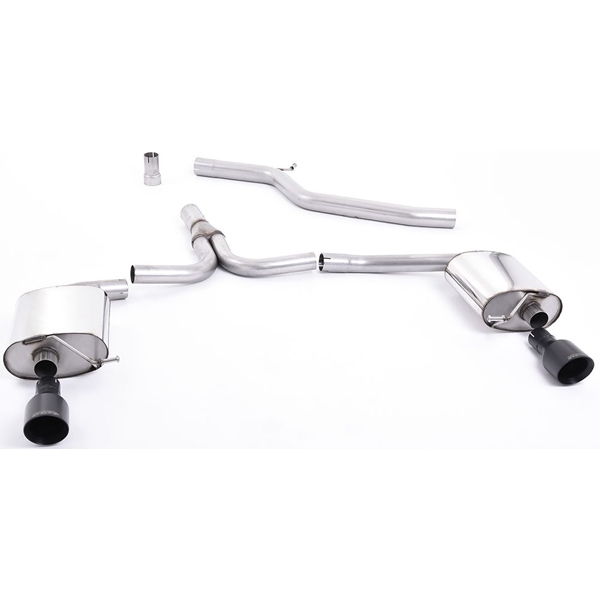 Milltek Cat-back Audi A4 2.0 TDi B8 140PS / 177PS 2WD Saloon and Avant (S line models only)